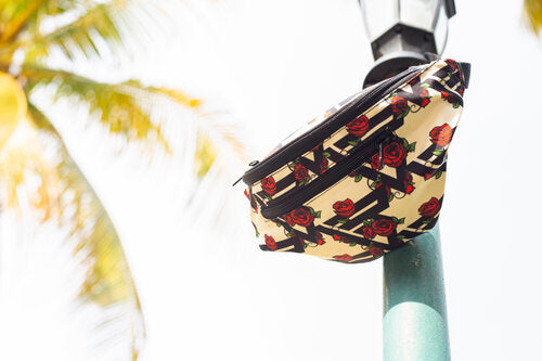 Red Rose Sling Pack