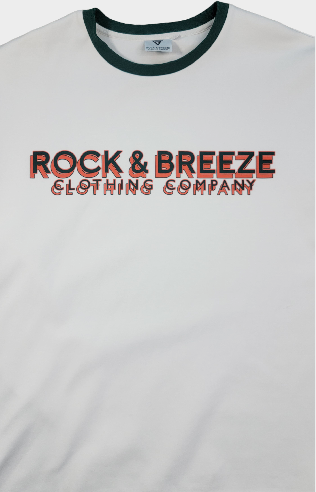 Hazy Logo SS Tee ORANGE | Everyday Streetwear T-Shirt – Rock & Breeze