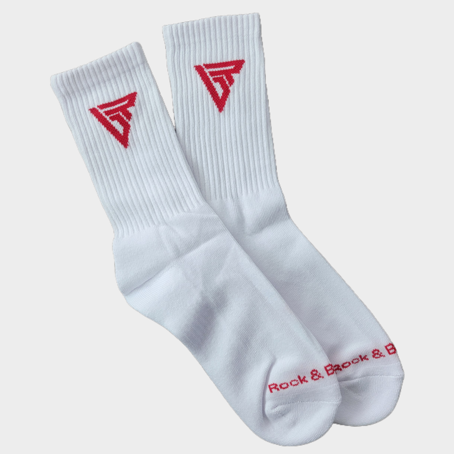 RB Logo Streetwear Socks – crew length cotton blend by Rock & Breeze