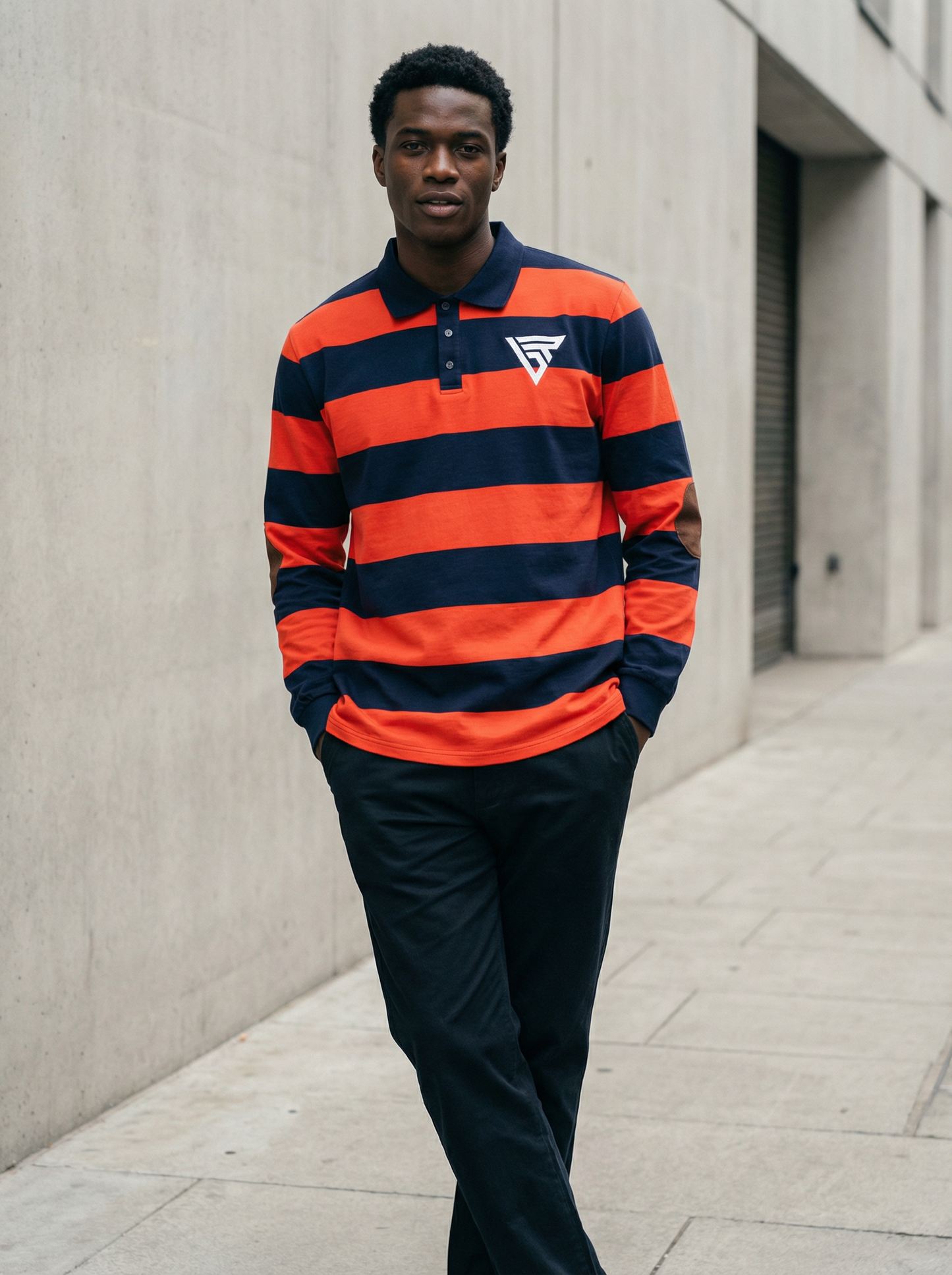 Heritage Rugby Polo | Classic Streetwear Long Sleeve – Rock & Breeze