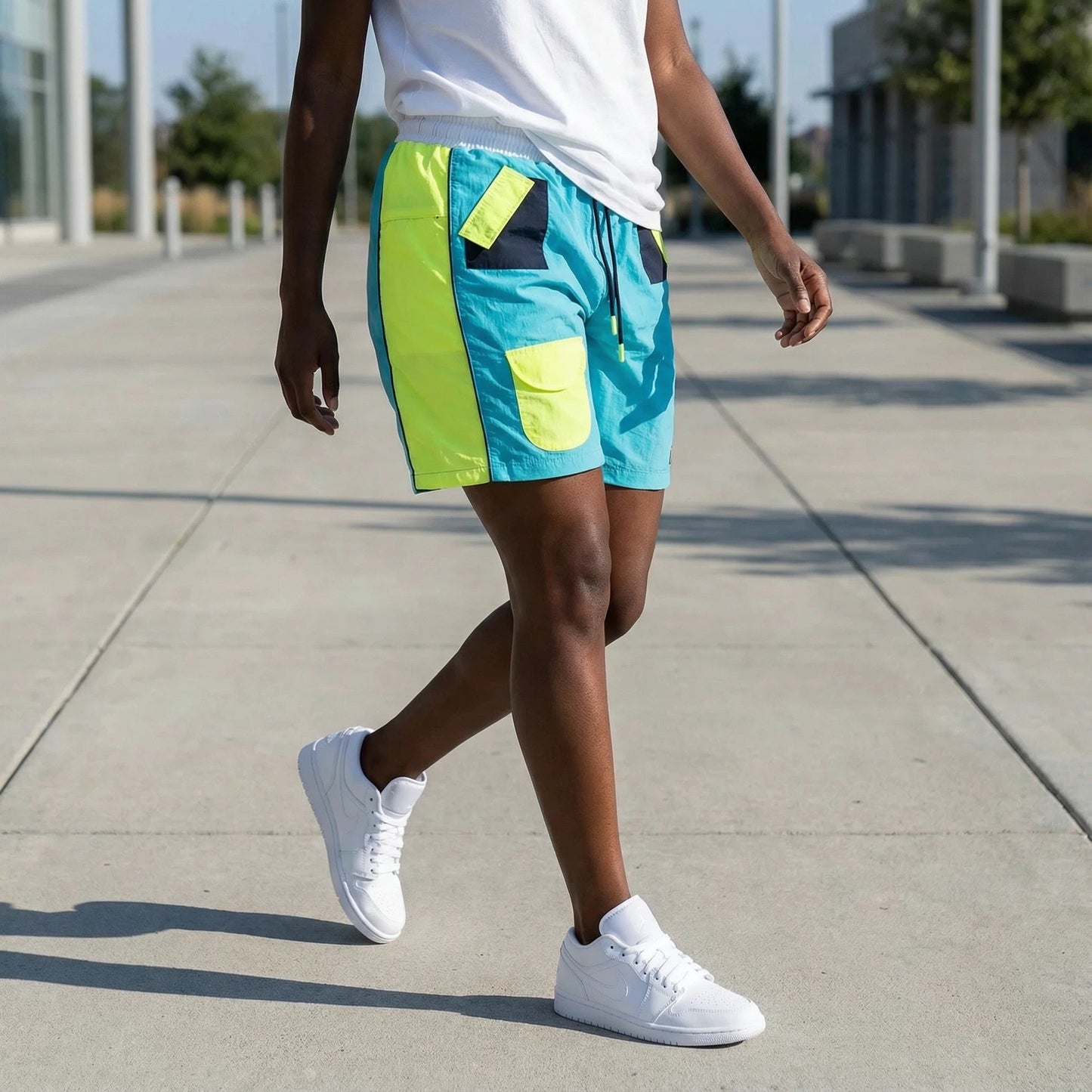 Rock & Breeze Utility Shorts – VOLT | Lightweight Streetwear Utility Shorts