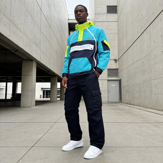 Triple Zip Windbreaker Jacket – VOLT | Lightweight Streetwear Windbreaker